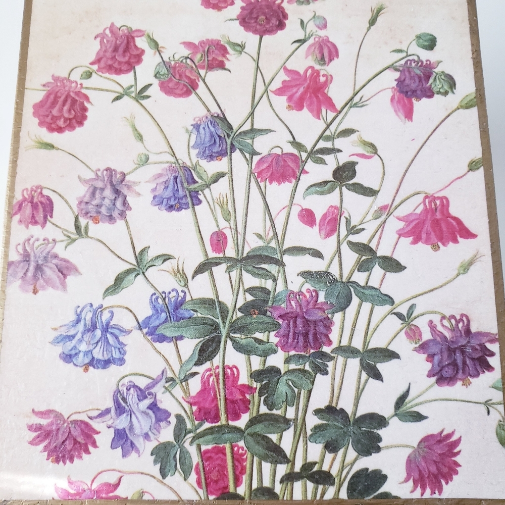 Vintage Floral Tissue Box Cover - Picture 8 of 9